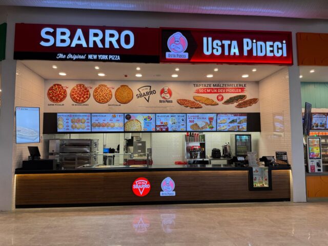 Sbarro® ve Usta Pideci® Denizli Horizon AVM’de!