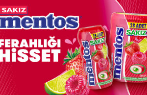Mentos Sakız’dan Yazın Ferahlığı: Kırmızı Meyve & Misket Limonu Aromalı Yeni Lezzet!