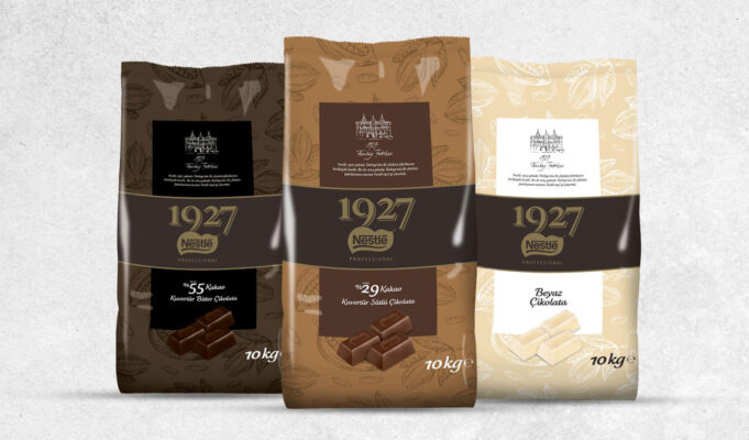 Nestlé 1927 Para Çikolata Serisi Profesyonel Mutfaklarda
